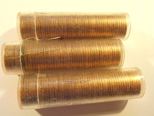 1963 D Lincoln Memorial Cent, ONE ROLL, Brilliant Uncirculated