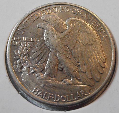1945 P Walking Liberty Half  Dollar, 90% Silver Coin,  (45POP2)