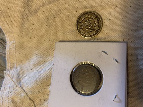 2 1898 Indian heads