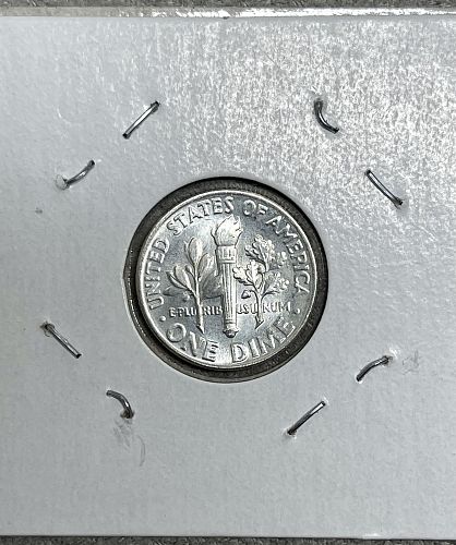 1962-P Brilliant Uncirculated/MS60+ Roosevelt US Silver Dime