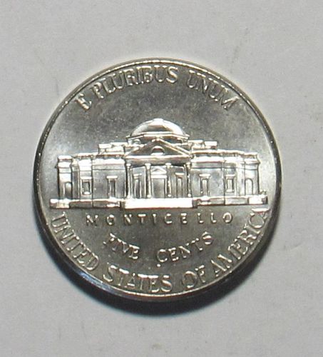 2013 P Jefferson Nickel, BU
