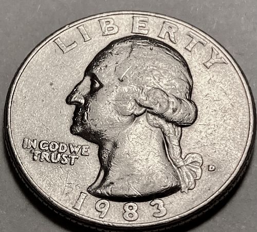 1983 D Washington Quarters