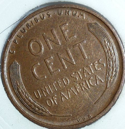 1909-P VDB About Uncirculated  Lincoln Wheat Cent (75-D)