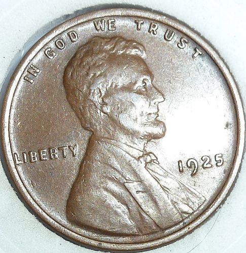 1925-P BROWN Uncirculated  Lincoln Wheat Cent  BN UNC ( 150-7)