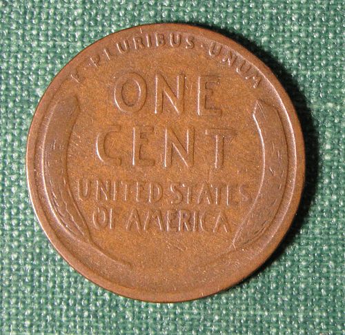 1927 P Wheat Back Lincoln Cent