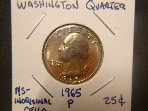 1965 P Washington Quarters