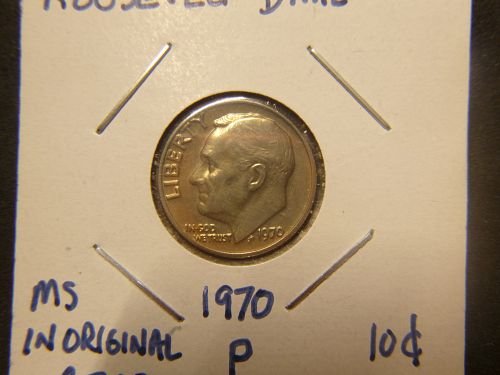 1970 P Roosevelt Dimes