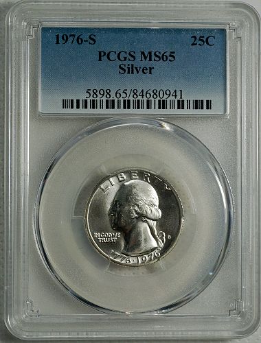 1976 S Washington Quarter