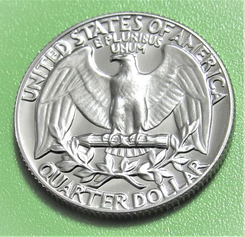 1970-S 25 Cents - Washington Quarter - Cameo Proof - Clad