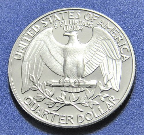 1981-S 25 Cents - Washington Quarter - Cameo Proof - Clad