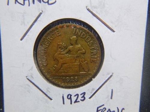FRANCE 1923 1 FRANC