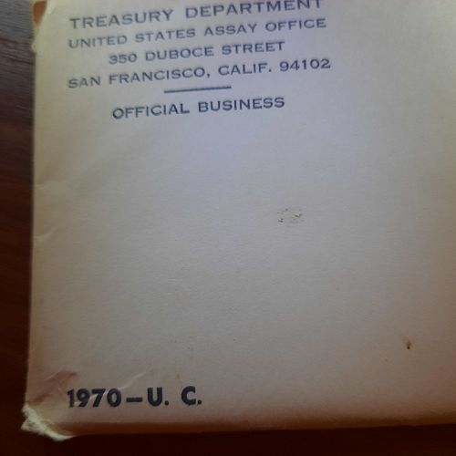 1970 pd&s sealed uncirculated mint set