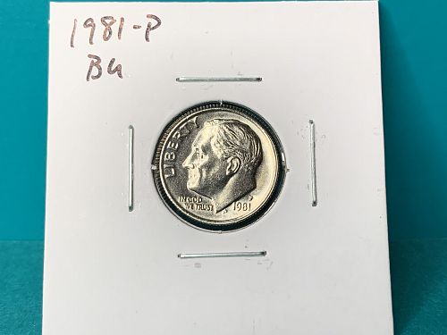 1981-P Roosevelt Dime