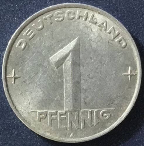 German Democratic Republic - 1953 A - 1 Pfennig [#2] (A - Berlin mint)