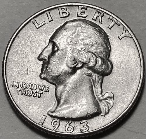 1963 D Washington Quarters