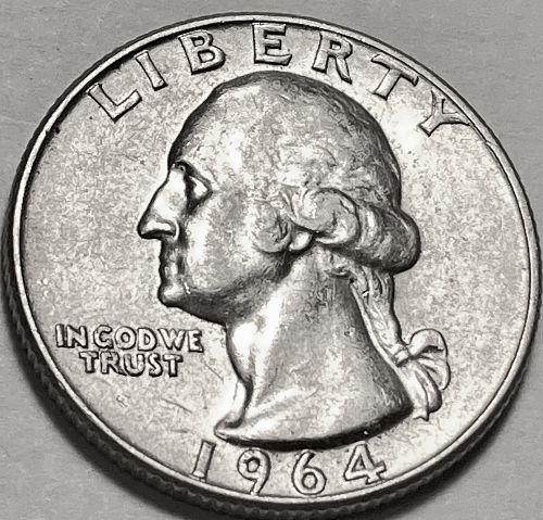 1964 D Washington Quarters