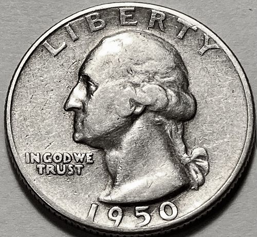 1950 S Washington Quarters