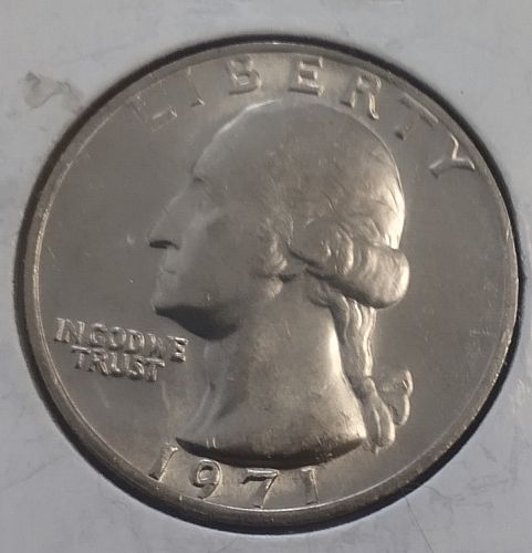 1971 Washington Quarter