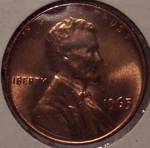 1965 Lincoln Memorial Penny GEM #01101