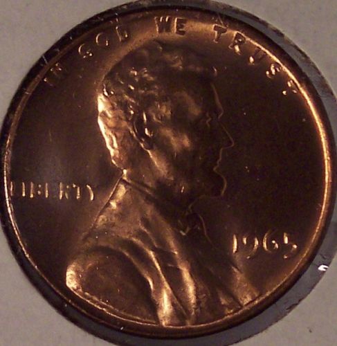 1965 Lincoln Memorial Penny GEM #01101