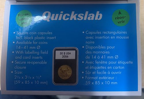 Lighthouse Quick Slab 32MM 5pk (1oz Panda Gold)