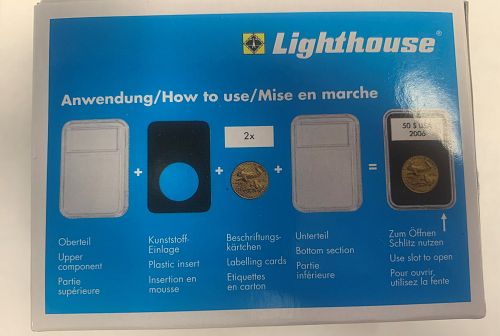 Lighthouse Quick Slab 32MM 5pk (1oz Panda Gold)