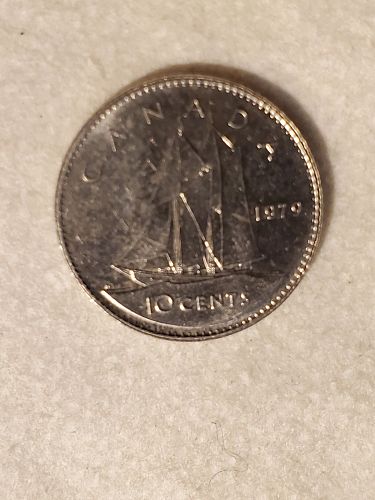 1979 Canadian 10 Cents