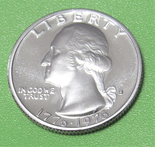 1976-S 25 Cents -Washington Cameo Proof Bicentennial Quarter-Little Drummer Boy