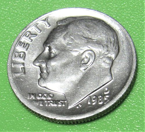 1985-D 10 Cents - Roosevelt Dime