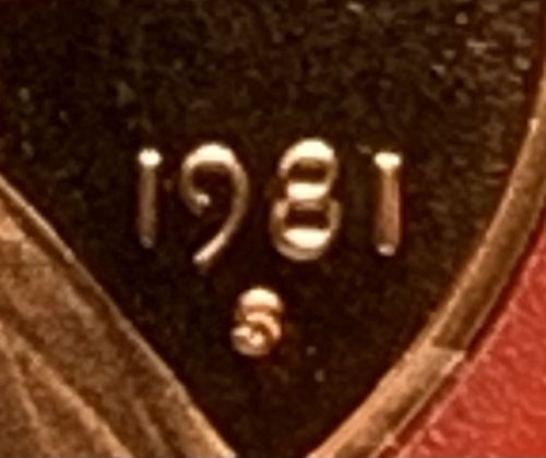 1981 S Proof Set Type 2 with Clear S. See pictures.