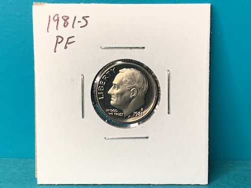 1981-S Proof Roosevelt Dime
