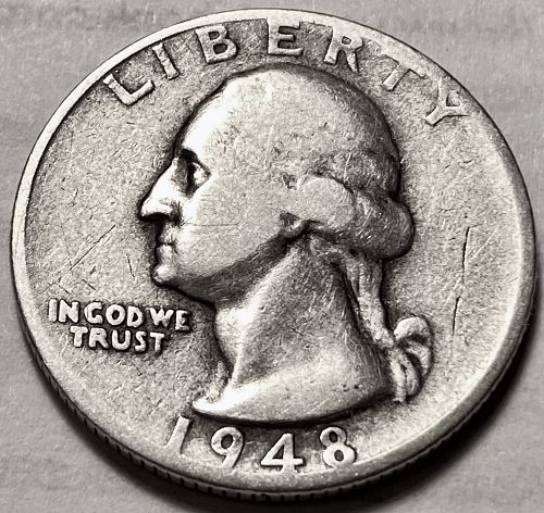 1948 S Washington Quarters