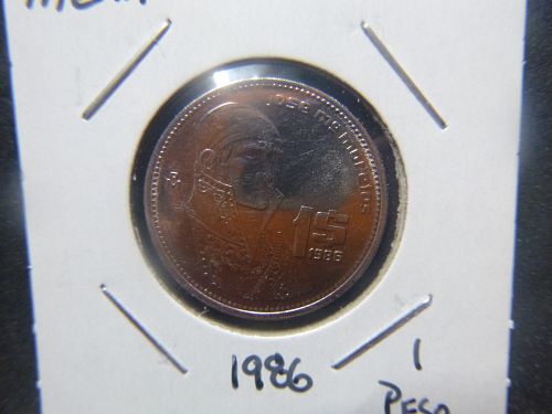 MEXICO 1986 1 PESO
