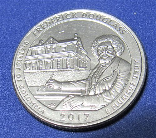 2017-D 25 Cents - Frederick Douglass DC - National Parks Quarter