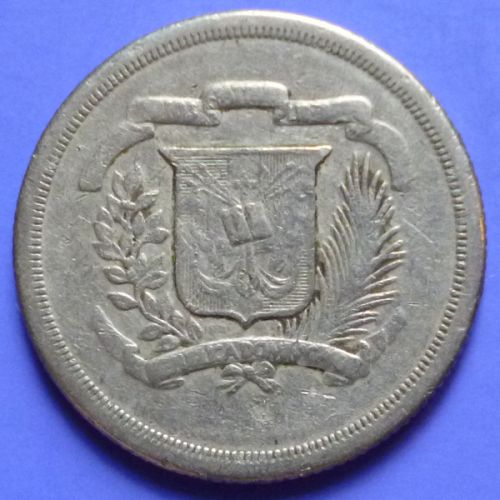 Dominican Republic 25 Centavos 1980 KM# 51