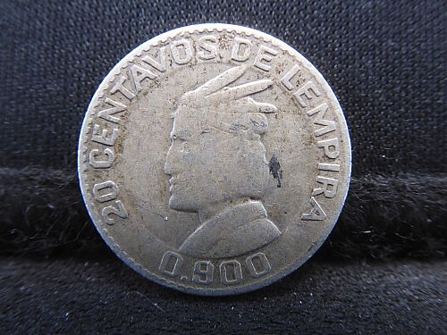 1932 Honduras 20 Centavos