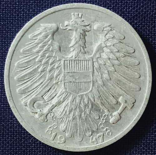 Austria - 1947 - 1 Schilling [#2]