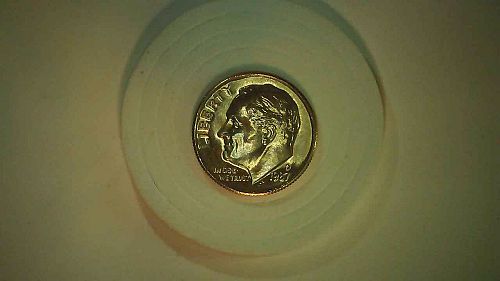 1987 P and D Roosevelt dime set