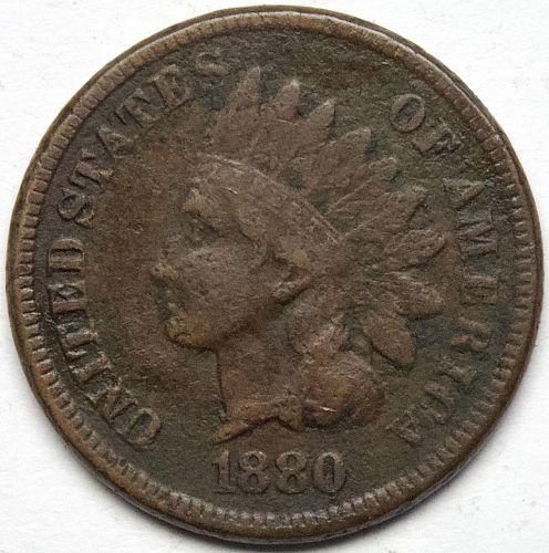 1880 Indian Head Cent #39