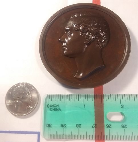 1876 Belgium  Sylvain Van de Weyer Medal