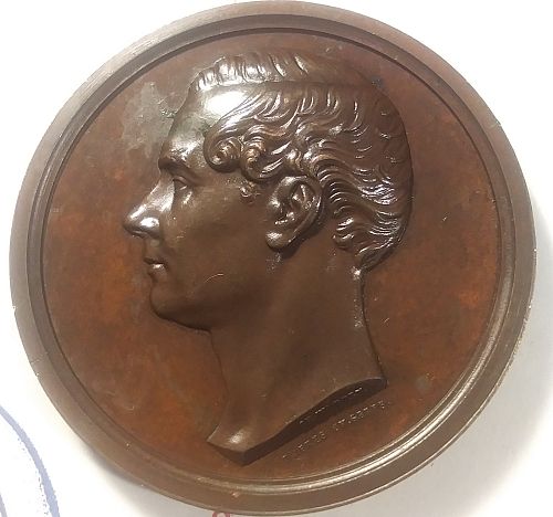 1876 Belgium  Sylvain Van de Weyer Medal