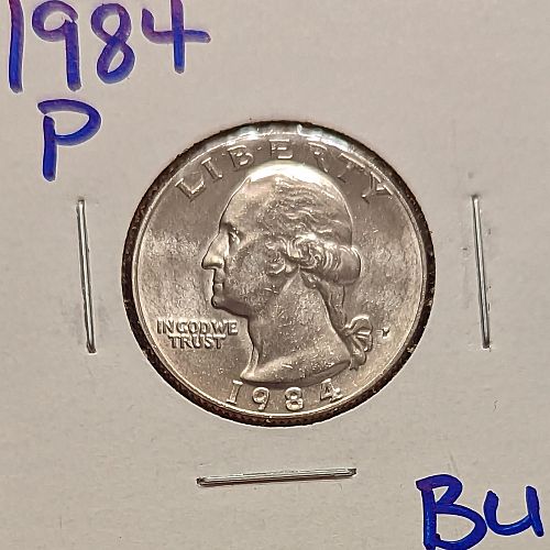 1984  Washington Quarter