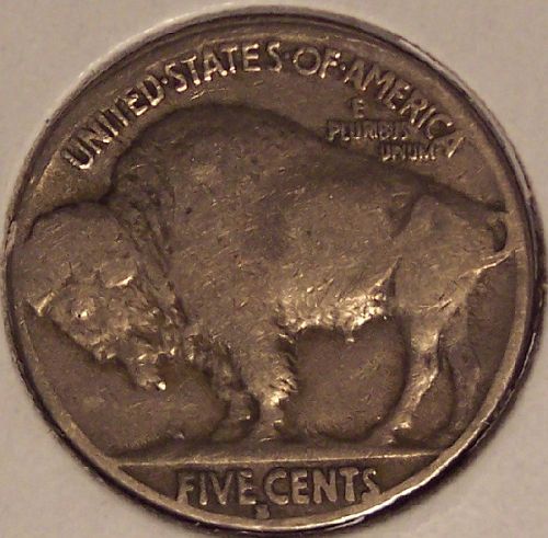1929-S Buffalo Nickel VG08 #01072