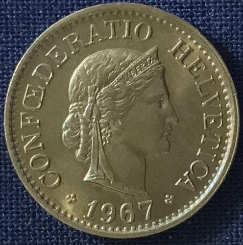 Switzerland - 1967 - 10 Rappen [#1]