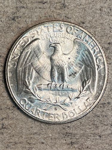 1947-S Washington Silver Quarter MS65 (Tray)