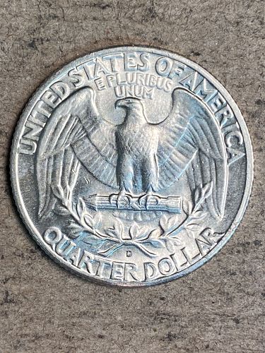 1950-D Washington Silver Quarter MS65 (Tray)