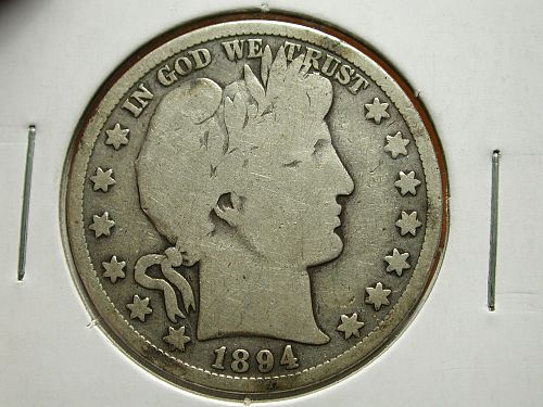1894p Barber Half Dollar NICE