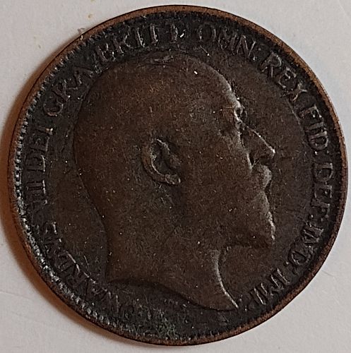 1902 United Kingdom 1 Farthing