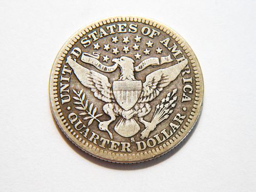 1915-S Silver Barber Quarter