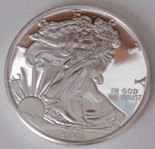Sunshine Minting (SMI) 1 Oz Walking Liberty Silver Round BU